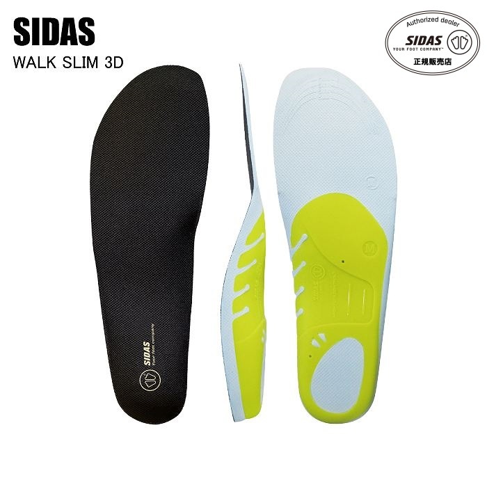 SIDAS ������ WALK SLIM 3D �������������3D ���ݡ��� ���ߤ� ���ˡ����� ���󥽡��� ���ѥ��� �ȥ졼�˥� ���塼�� ���������ݡ��� ٨ʿ­