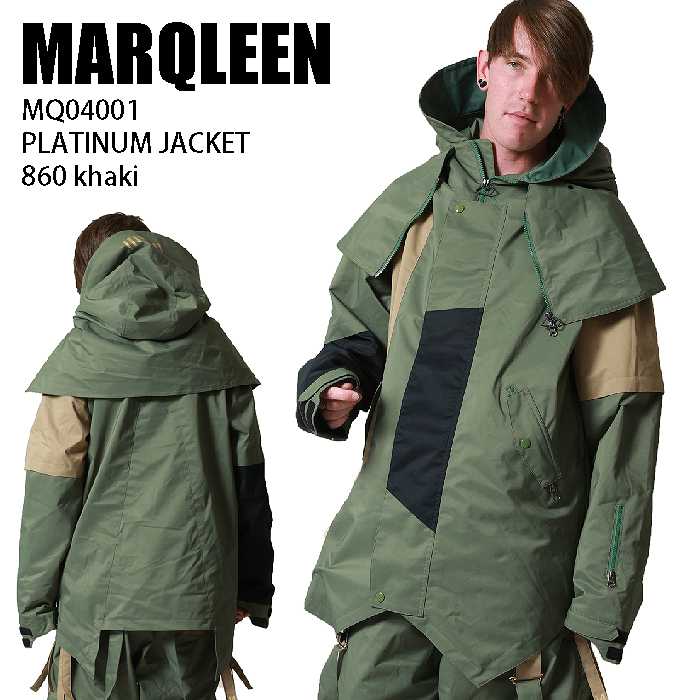 MARQLEEN ޡ꡼  MQ04001 PLATINUM JACKET 23-24 860 khaki  㥱å Ρܡ