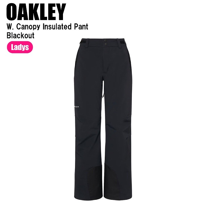OAKLEY オークリー FOA500826 W. CANOPY INSULATED PANT BLACKOUT