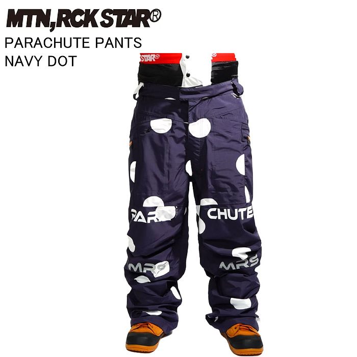 MTN.ROCK STAR マウンテンロックスター PARACHUTE PANTS パラシュート