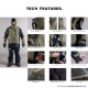 QUIKSILVER �����å�����С� EQYTJ03477 FOREVER STRETCH GORE-TEX JK GLW0 24-25 ������ ��� ���㥱�å� �ܡ��� �����ƥå���
