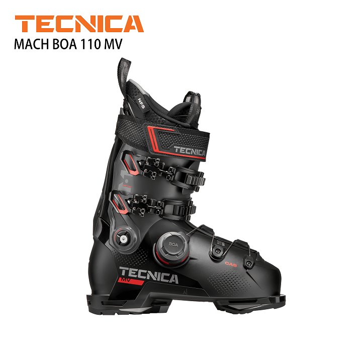 テクニカスキーブーツ22-23マッハスポーツMV110 GW 25.5㎝ テクニカ スキーブーツ 2026 TECNICA MACH BOA MV110 GW BLACK マッハ