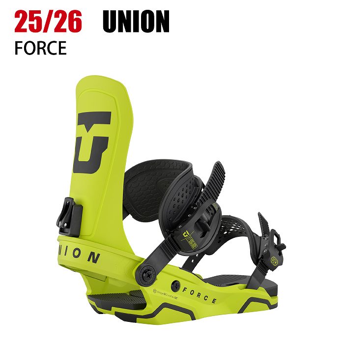 2026 UNION ユニオン FORCE (TEAM HB) フォース CYBER LIME 25-26 スノーボード ビンディング バインディング 2026 UNION ユニオン FORCE (TEAM HB) フォース CYBER LIME 25-26