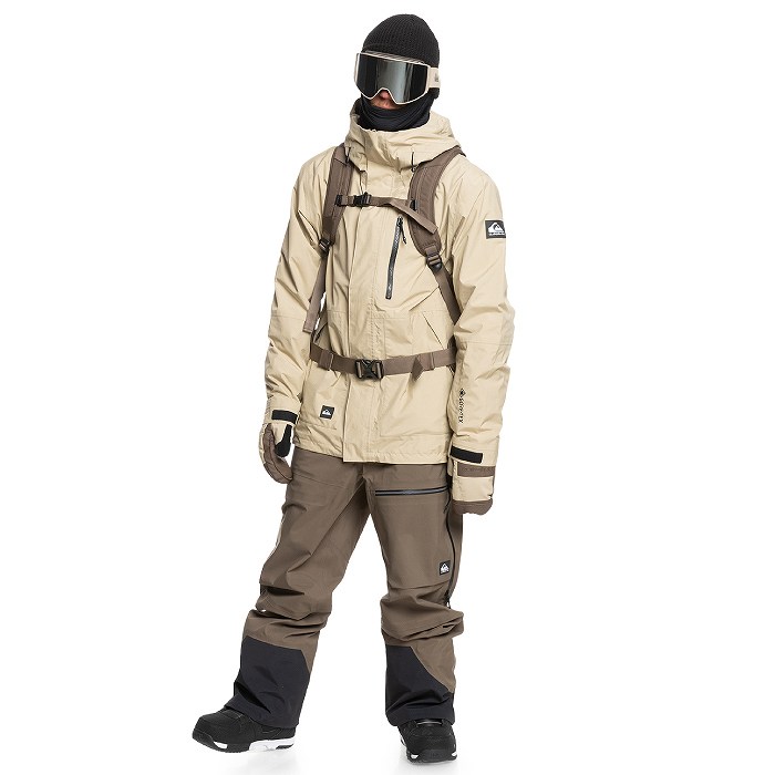 QUIKSILVER �����å�����С� EQYTJ03487 MISSION GORE-TEX JK TKA0 24-25 ������ ��� ���㥱�å� �ܡ��� �����ƥå���