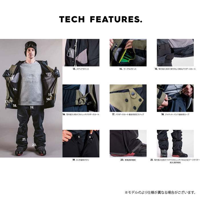 QUIKSILVER �����å�����С� EQYTJ03487 MISSION GORE-TEX JK TKA0 24-25 ������ ��� ���㥱�å� �ܡ��� �����ƥå���