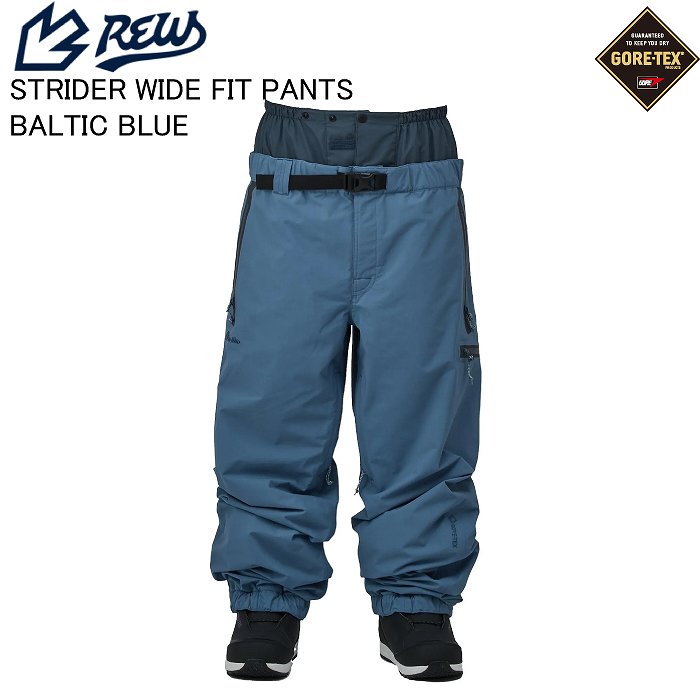 REW アールイーダブリュー STRIDER WIDE FIT PANTS ストライダーワイド