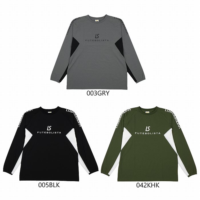 LUZESOMBRA �롼��������֥� LS LOGO DRY L/S CREW TOP L1261014 �ȥ졼�˥󥰥ȥå� �������ॢ�åץ����