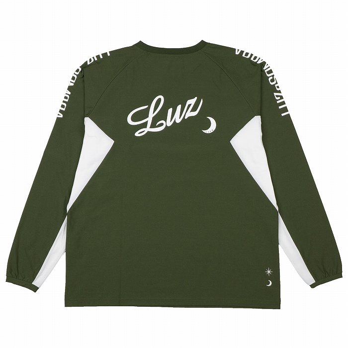 LUZESOMBRA �롼��������֥� LS LOGO DRY L/S CREW TOP L1261014 �ȥ졼�˥󥰥ȥå� �������ॢ�åץ����