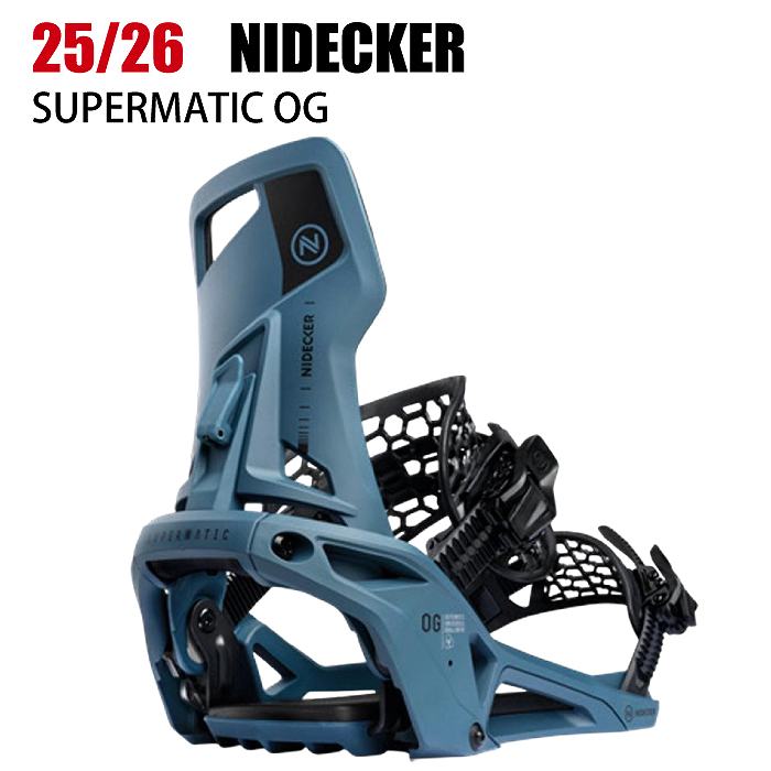 2026 NIDECKER ナイデッカー SUPERMATIC OG スーパーマティック