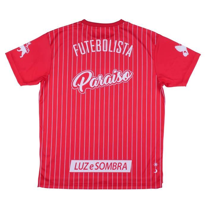 LUZESOMBRA �롼��������֥� STRIPE PRA-SHIRT L1231011 RED ��å� �եåȥ��� �ץ饷�����