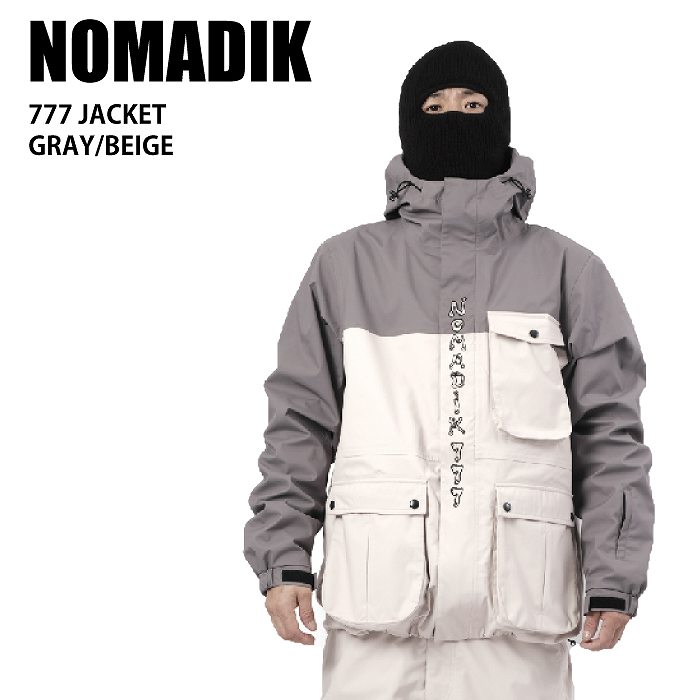 NOMADIK Υޥǥå 777 JKT GRAY/BEIGE 24-25   㥱å Ρܡ ƣޫʿ Ԣ¹