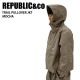 REPUBLIC&CO ѥ֥å TRAIL PULLOVER JACKET Mocha 24-25  ˥å 㥱å Ρܡ 饤ȥ ɿ