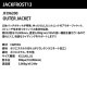 JACKFROST13 åե JFJ96200 OUTER JACKET 830 24-25  ˥å 㥱å Ρܡ Υ 
