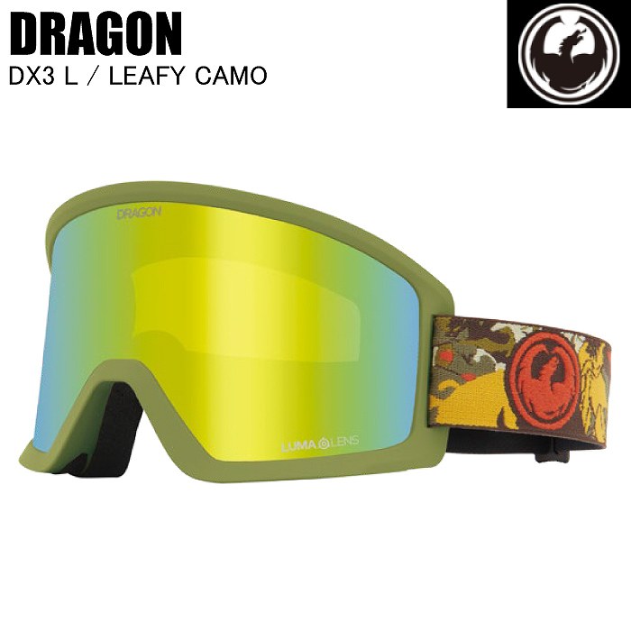 DRAGON ドラゴン DX3 L ディーエックススリーエル LEAFY CAMO S08