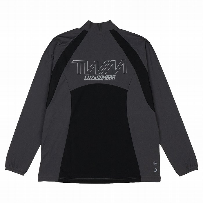 LUZESOMBRA �롼��������֥� TWM DRY HALFZIP LONG SLEEVE W1261001 �ȥ졼�˥󥰥ȥå� ����󥰥ޥ�