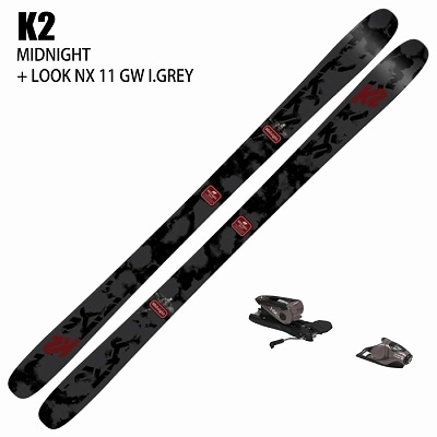 旧モデル [スキー2点セット] ケーツー スキー板 2024 K2 MIDNIGHT + 24