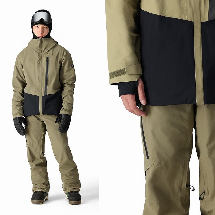 686 åȥå M2W105 GORE-TEX GT JACKET SAGE COLORBLOCK 24-25   㥱å  ϥ