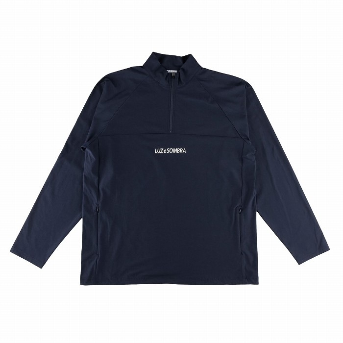 LUZESOMBRA ルースイソンブラ TWM DRY HALFZIP TOP(ネイビー) L1242052 031NVY フットサル トレーニングトップ LUZESOMBRA ルースイソンブラ TWM DRY HALFZIP TOP(ネイビー) L1242052
