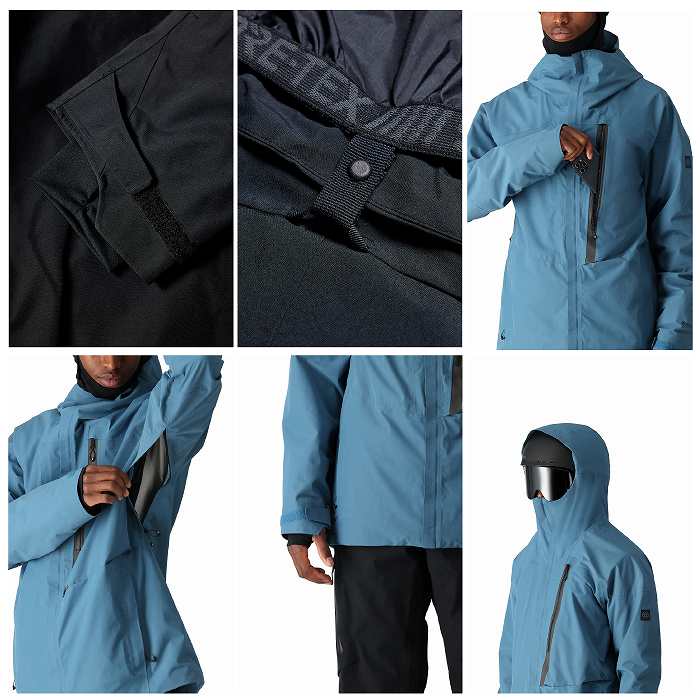 686 ���å��������ȥ��å��� M2W105 GORE-TEX GT JACKET STELLAR BLUE 24-25 ������ ��� ���㥱�å� ���� �����ϥ�