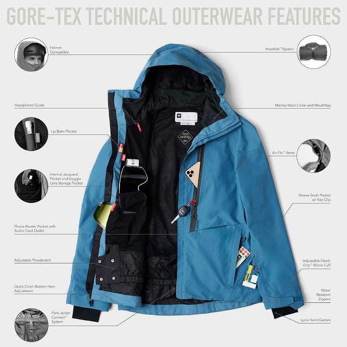 686 ���å��������ȥ��å��� M2W105 GORE-TEX GT JACKET STELLAR BLUE 24-25 ������ ��� ���㥱�å� ���� �����ϥ�