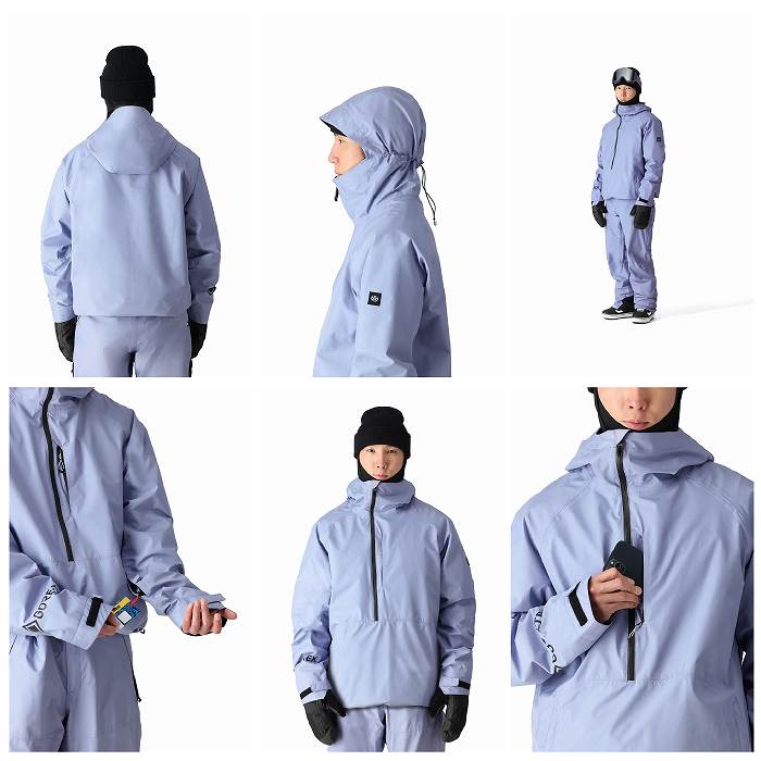 686 M4WN135 GORE-TEX FRAGMENT SHELL ANORAK PURPLE IMPRESSION 24-25 ������ ��� ���㥱�å� ���� �����ϥ�
