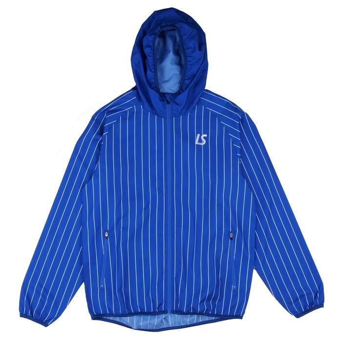 LUZESOMBRA �롼��������֥� STRIPE CONFLITO LOGO FULL ZIP PISTE JKT L1231103 BLU �֥롼 �եåȥ��� �ȥ졼�˥󥰥��㥱�å�