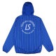 LUZESOMBRA �롼��������֥� STRIPE CONFLITO LOGO FULL ZIP PISTE JKT L1231103 BLU �֥롼 �եåȥ��� �ȥ졼�˥󥰥��㥱�å�