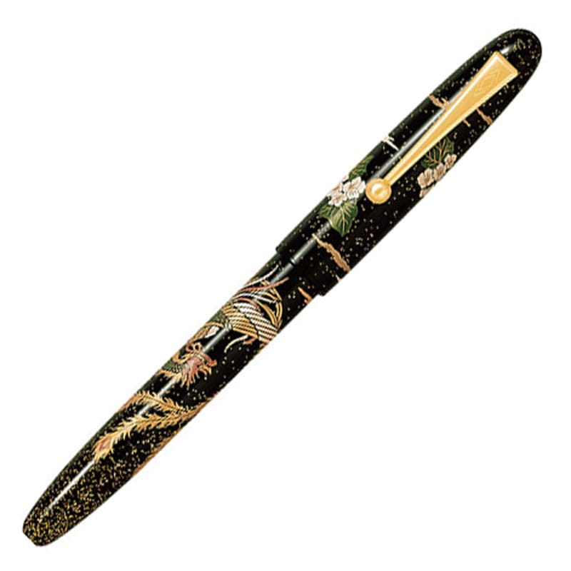 PILOT 天皇即位記念蒔絵万年筆 インク壺 木箱入り（蓋なし）限定