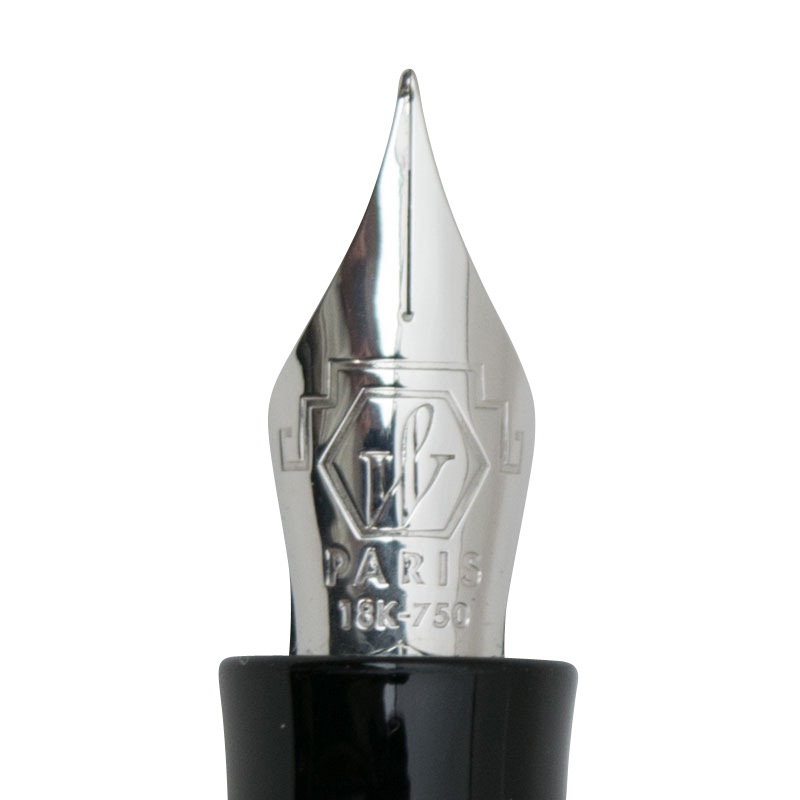 WATERMAN チャールストン 万年筆 エボニーブラック 18K-750 WATERMAN ウォーターマン チャールストン エボニーブラックCT