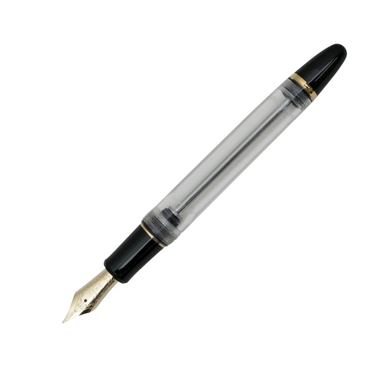 PILOT カスタム823 〈M〉 プランジャ式万年筆 プランジャ式吸入機構万年筆 カスタム 823 透明 - Pen and message.
