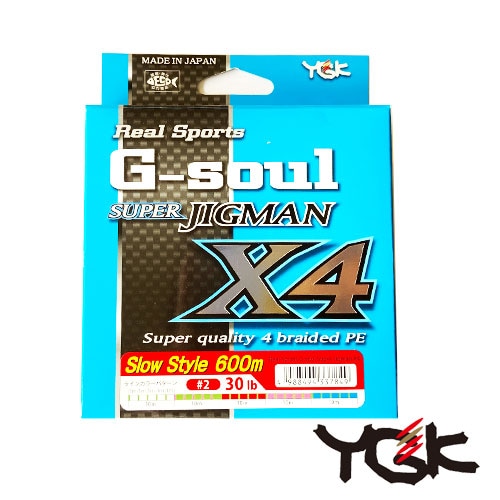 Ygkヨツアミ G Soul Super Jigman X4 ジーソウル スーパージグマンx4 600m Moritaka510