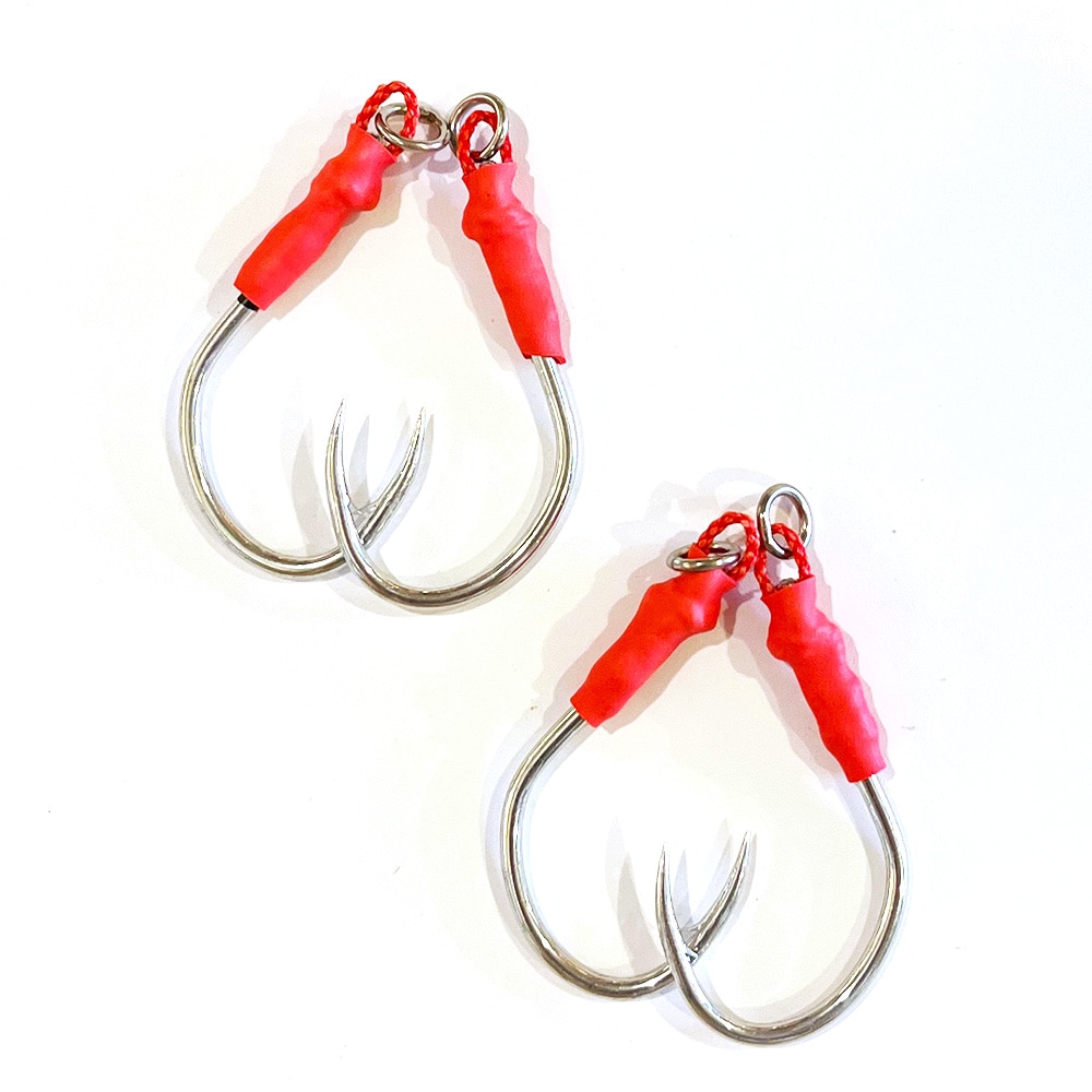 GIANT KING/New Ver.シングルツインフック(ルアー1本分) 当店