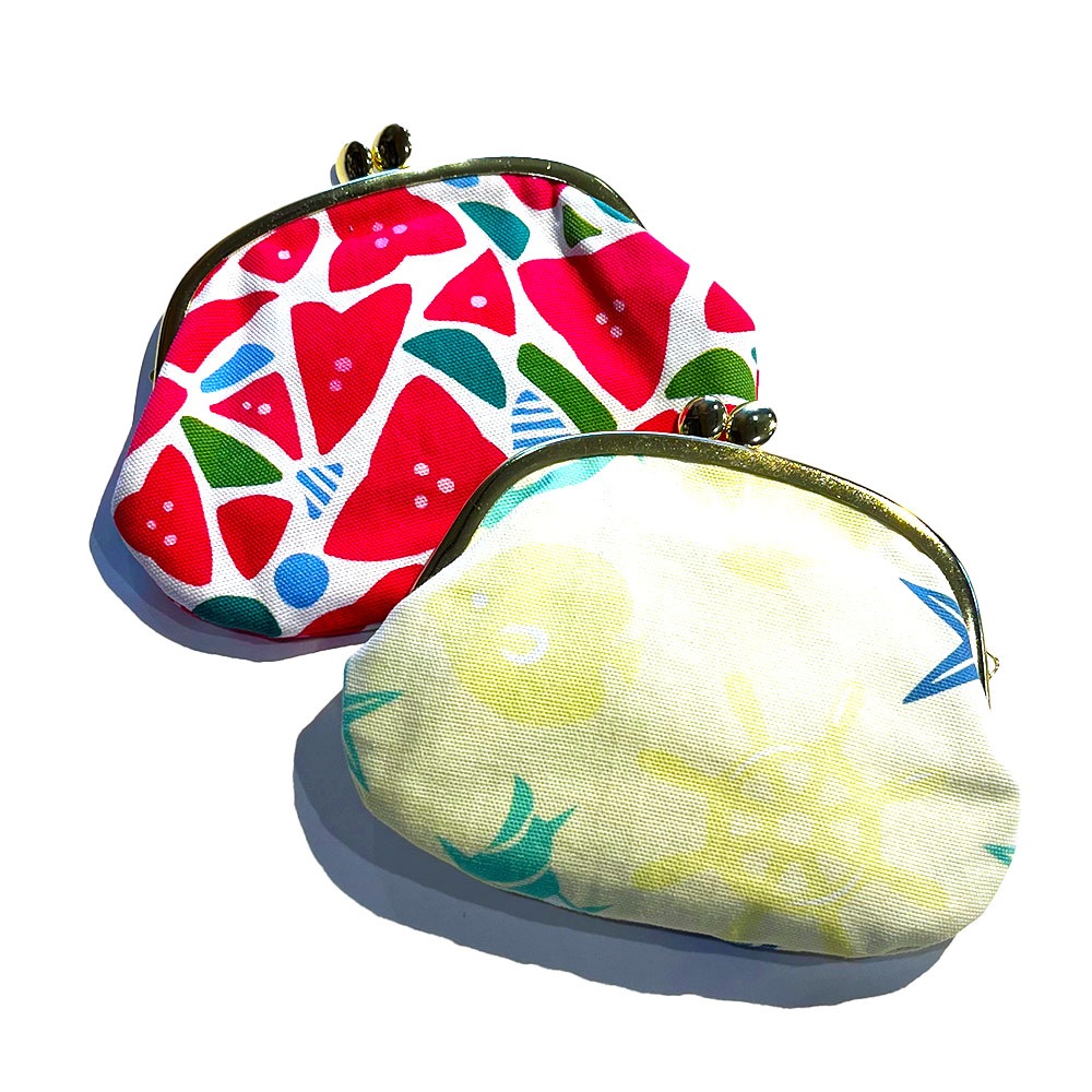 専用！　　がま口ポーチ　ハンドメイド 和シリーズ】新色追加❣️あめ玉がま口ポーチ クラフトバンド