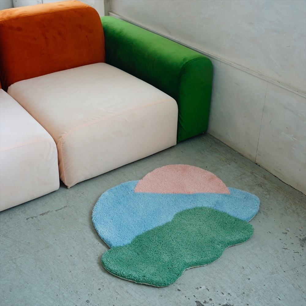 TCS BIG RUG MAT MIYOSHI RUG 舐達麻　ラグマット KANADEMONO_RectangleLivingMiyo