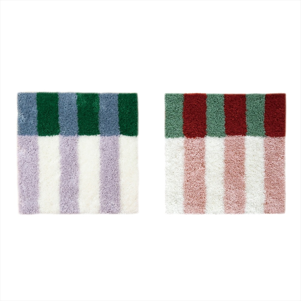 MOYO ȥ饤ץ饰/stripe rug 3535cm