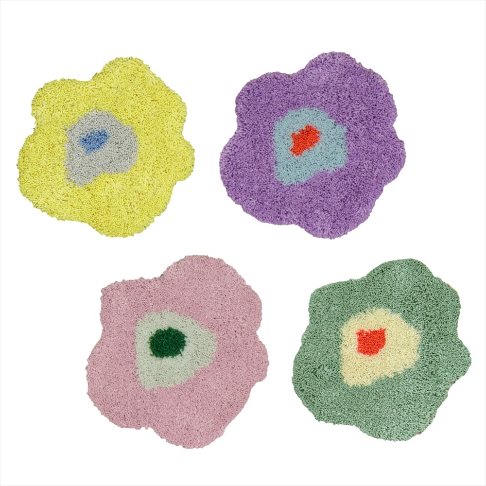 MOYO ߥ˥ե饰/mini flower rug 2019cm