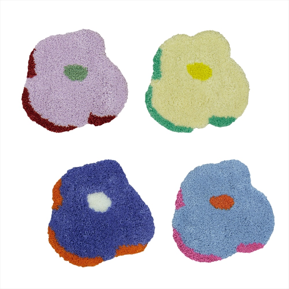 MOYO ߥ˥ե饰/mini flower rug 2019cm