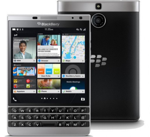 BlackBerry Passport Silver Editiont ���� SIM�ե꡼ ���ޥ� ��4.5������������ǥ����ץ쥤��QWERTY�����ܡ��ɡ�
