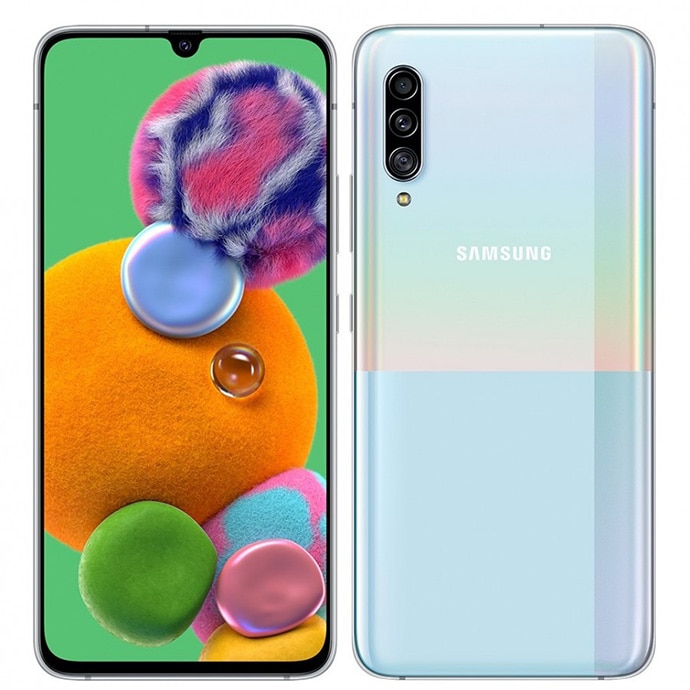 Galaxy - (788) galaxy A90 5G 128GB ブラック シムフリー Samsung Galaxy A90 (SM-A908) 8GB/128GB Full Screen 5G Mobile