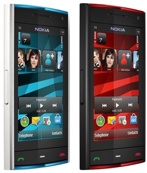 Nokia X6【フルタッチスクリーン！】3G・GSM4バンド海外携帯 ノキア X6