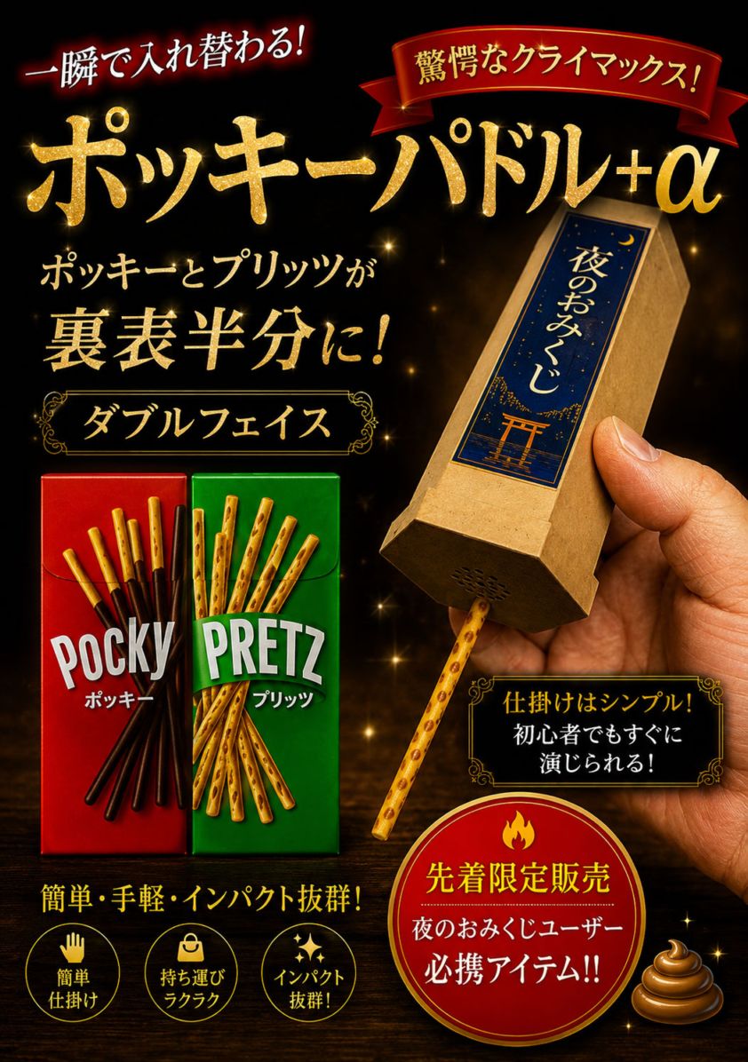 ポッキーパドル＋α★最強のオチで爆笑★