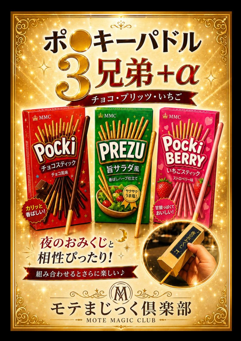 ポッキーパドル+α★最強のオチで爆笑★