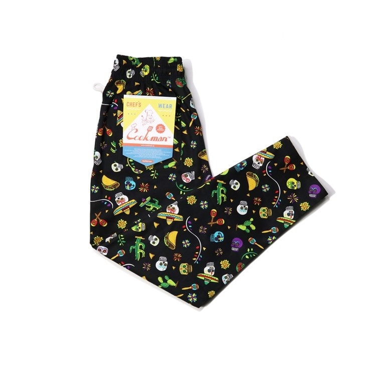 COOKMAN/クックマン Long Chef Pants シェフパンツ「Mexico