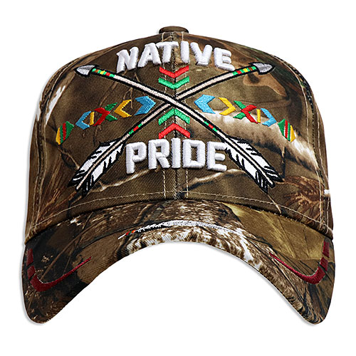 キャップ NATIVE PRIDE ARROW（AC-CP-VM485-07 ） ソリッド カモ