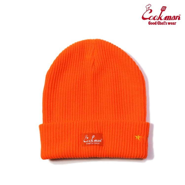 COOKMAN クックマン ビーニー ニット帽 ニット 「Orange