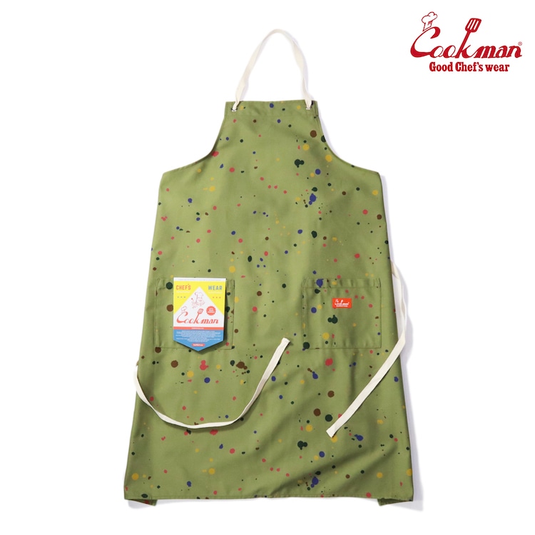 COOKMAN クックマン ロングエプロン Long Apron（ユニセックス）Sauce