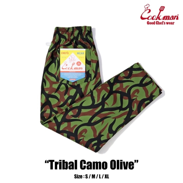 パンツ Rare 00s Archive Roen Tribal Camo Pants COOKMAN/クックマン Long Chef Pants シェフパンツ「 Tribal Camo