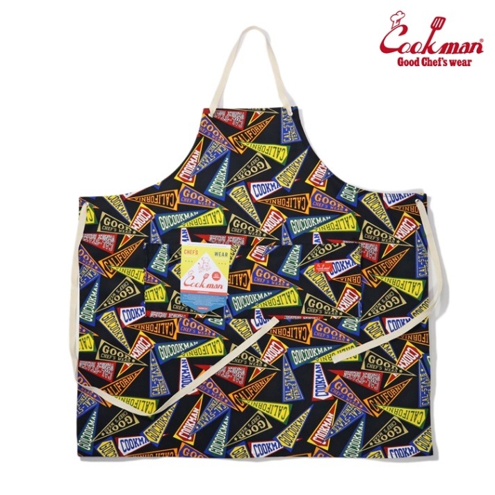 COOKMAN クックマン ワイドポケットエプロン Wide Pocket Apron（ユニ