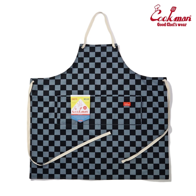 COOKMAN クックマン ワイドポケットエプロン Wide Pocket Apron（ユニ