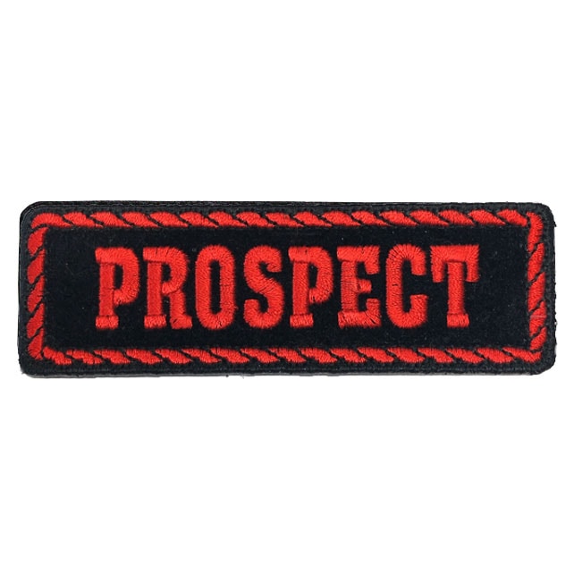定形郵便に限り送料無料！【HotLeathers】MC役職パッチ 《PROSPECT